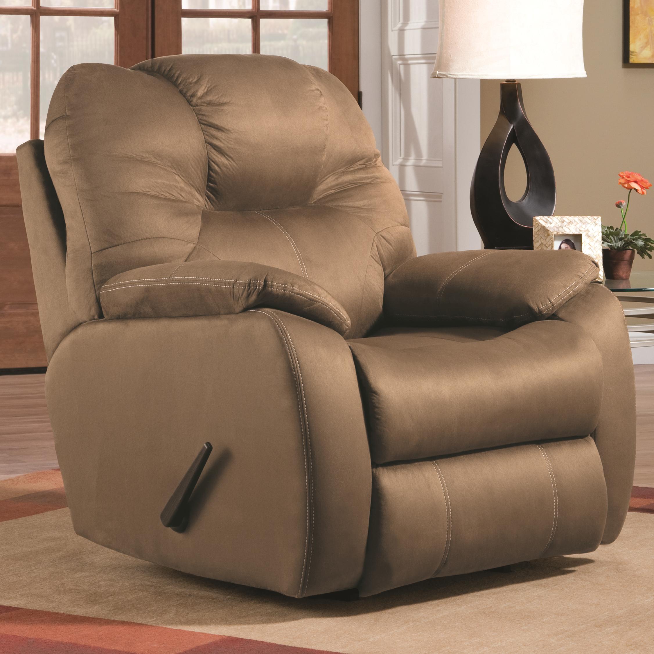 Avalon glider clearance rocker with ottoman